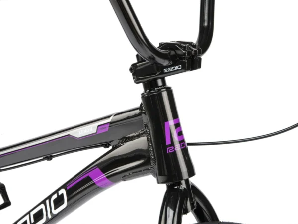 Radio Raceline Xenon Pro XL 20" BMX Race Bike (Black/Purple) - Image 6