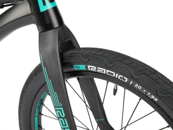 Radio Raceline Quartz Pro XXL 20" BMX Race Bike (Matt Black) - Image 8
