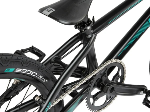 Radio Raceline Quartz Pro XXL 20" BMX Race Bike (Matt Black) - Image 4