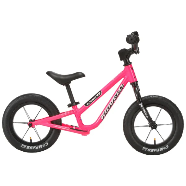 Kidvelo 12" Balance Bike (Pink) - Image 3