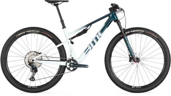 BMC Fourstroke Three Full Suspension Mountain Bike Petrol White