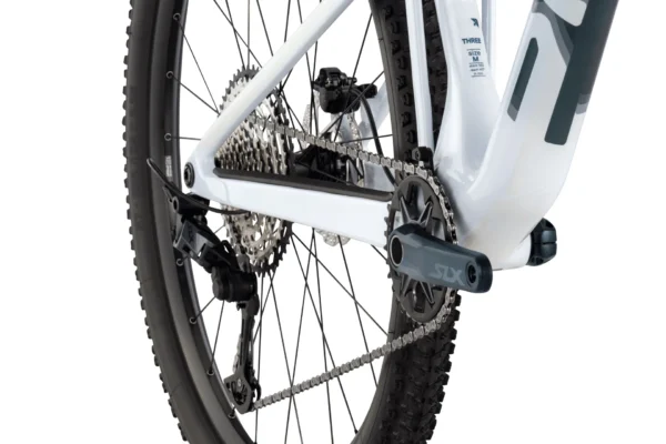 BMC Fourstroke Three Full Suspension Mountain Bike Petrol White - Image 5
