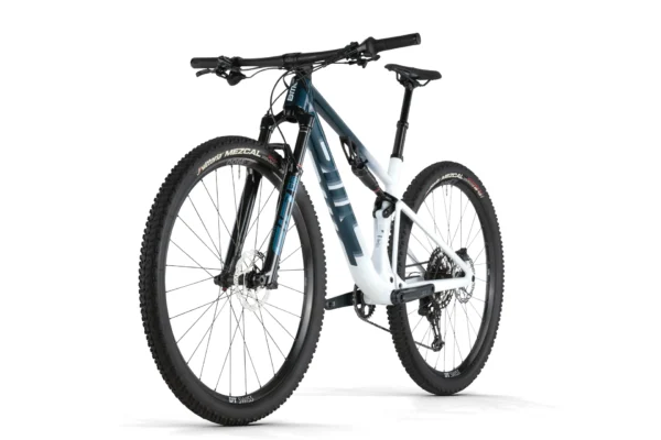 BMC Fourstroke Three Full Suspension Mountain Bike Petrol White - Image 2