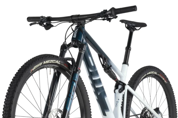 BMC Fourstroke Three Full Suspension Mountain Bike Petrol White - Image 4